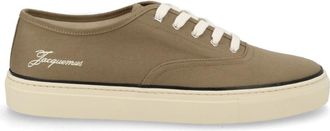 Jacquemus F&eacute;f&eacute; Cotton Cream Sole Sneakers