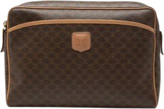 Celine Pre-owned Clutch - Dames - Vintage Clutch - Bruin - ONE Size - Leer - Vintage