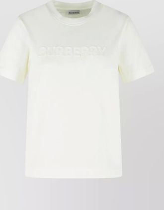 Burberry cotton logo t-shirt