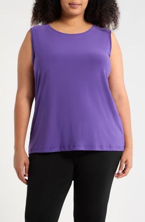 Vikki Vi Scoop Neck Tank in Iris at Nordstrom, Size 4 X