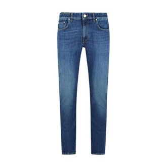 Pantaloni Torino Slim Fit Jeans, male, Blue, W35, Stretch denim Swing