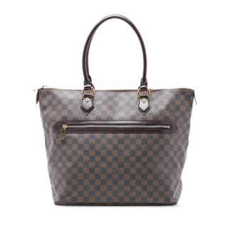 Louis Vuitton Tweedehands Damier Ebene Saleya GM
