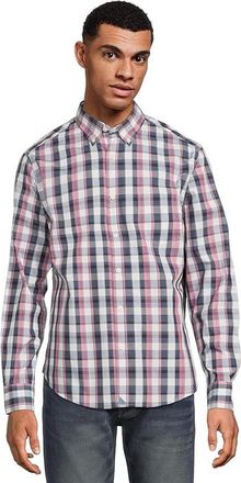 UNTUCKit Lone Sleeve Wrinkle-free Schwarz Shirt Mens Clothing Dark Blue White Red : 2XL Regular Fit, Cotton