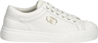 Liu Jo Benson 01 - Dames - Sneakers - Wit - 39 EU - Leer - Schoenen