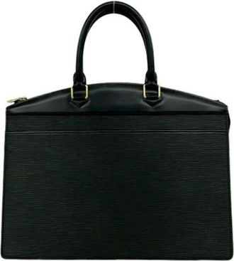 Louis Vuitton Pre-owned Vintage Handbag- Tote bag - Dames - Vintage Handtas - Zwart - ONE Size - Leer - Vintage