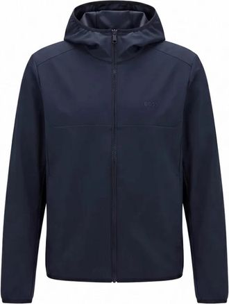 HUGO BOSS Commuter Pro FZ HD Jas - Heren - Zomerjassen - Blauw - 2XL - Polyester - Jassen