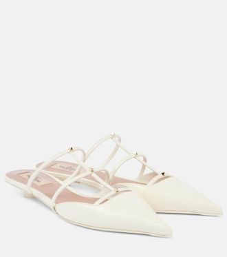 Valentino Garavani Wispy Rockstud leather mules