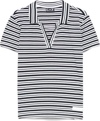 Emporio Armani T-shirt a righe - Nero