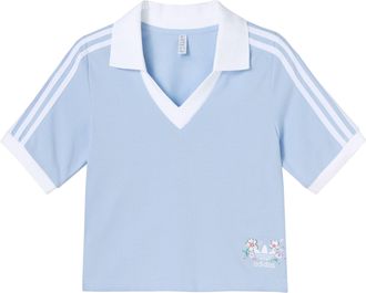 adidas (WMNS) adidas short Sleeve Polo Shirt Blue IP3756