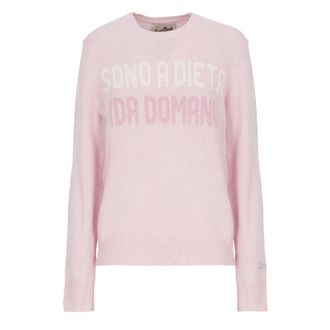 Saint Barth Dames, Truien, Roze, Maat: S Wol