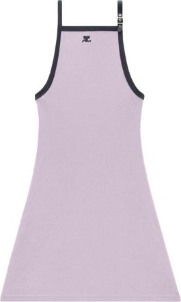 Courr&egrave;ges Grey Cotton dress
