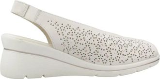 24hrs 24Hrs, Schoenen, Dames, Beige, 39 EU, Leer, Alpargata Wedge