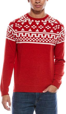 Brodie Fairisle Wool & Cashmere-Blend Crewneck Sweater