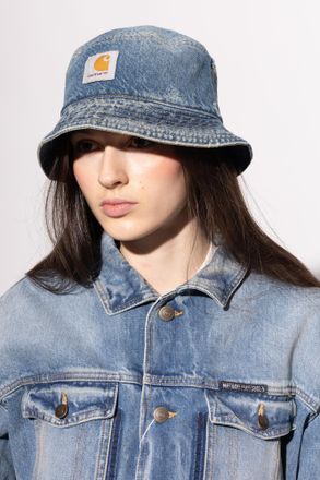 Carhartt Work in Progress Hat With Logo Patch, Unisex, Blue
