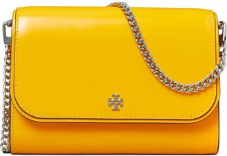 Tory Burch Emerson Patent Leather Chain Wallet