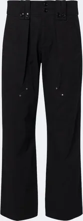 Isabel Marant Amandine pleated cotton-blend straight pants
