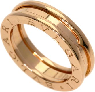 Bulgari Pink Gold (18K) Band Ring (Pre-Owned)