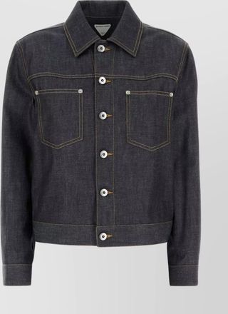 Bottega Veneta denim cropped jacket