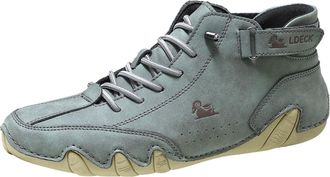 Generic Hiking Shoes Mens, Mens Shoes Casual Outdoor Camping Sneakers Anti Slip Breathable Footwear with Lightweight Hiking Ready Features Green