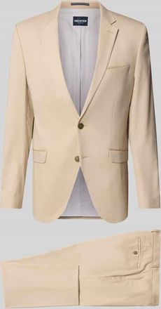 Daniel Hechter Regular Fit Anzug mit Viskose-Anteil in Beige, Gr&ouml;&szlig;e 27