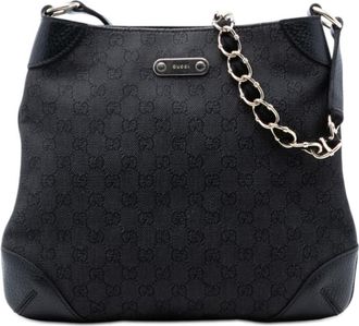 Gucci Pre-owned Gucci GG Denim Chain Shoulder Bag Ladies 2QRDGRZ3X6VODA8K
