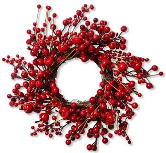 Tag Red Berry Artificial Christmas Wreath - Festive Holiday Decor at Nordstrom