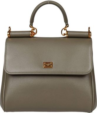 Dolce & Gabbana My Sicily Handbag In Plong&eacute; Calfskin