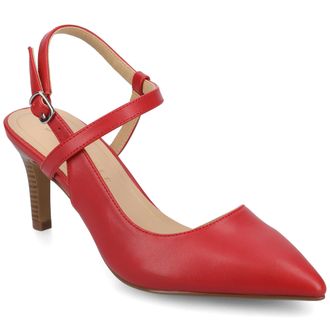 Journee Collection Women & apos;s Scipio Medium and Wide Width Pumps