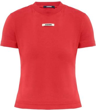 Jacquemus Le T-Shirt Gros Grain Clothing