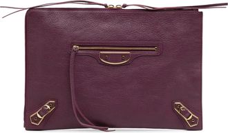 Balenciaga Tweedehands Geitenhuiden Motocross Classic Metallic Edge Koppeling