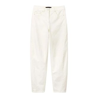 Luisa Cerano Dames, Jeans, Beige, Maat: XS Katoen
