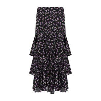 Essentiel Rokken, Dames, Veelkleurig, M, Midi Ilana Rok