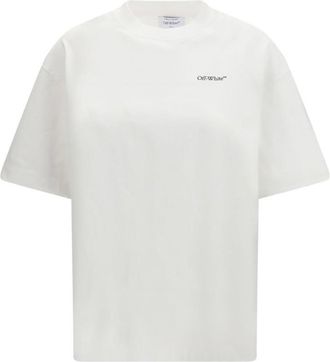 Off-white White T-Shirt With Logo