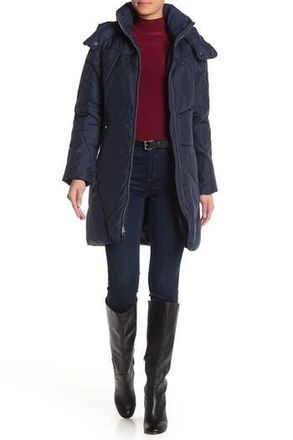 Cole Haan Padded Stitch Puffer Jacket in Navy at Nordstrom Rack, Size X-Small