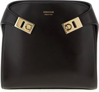 Ferragamo Hug Bb S Crossbody Bags Brown