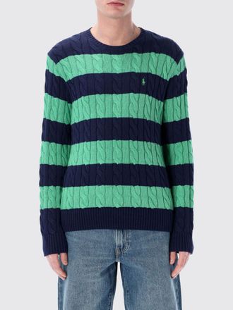 Polo Ralph Lauren Pullover girocollo Polo Ralph Lauren in cotone a righe