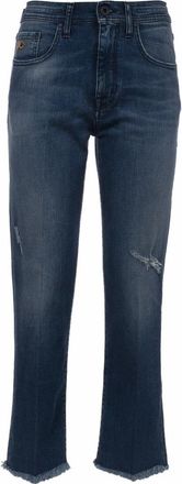 Jacob Cohen Cropped Jeans - Dames - Cropped Jeans - Blauw - W29 - Katoen - Jeans