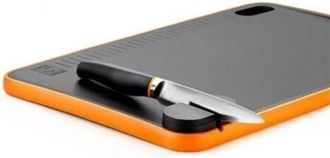 Bra Pack 3 Cuchillos Bra Efficient A198021 Con Tabla Para Cortar