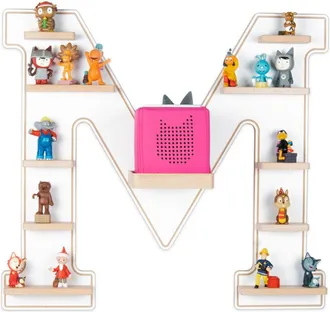 VCM Colgante De Estante De Madera Boarti Estante De Ahorro De Espacio Dimensiones: Al. 54 X An. 60 X T. 19 Cm Colgante Elegante Estante De Almacenamiento 