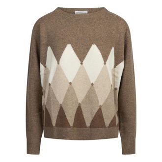 Ballantyne Maglione Girocollo - - Knitwear - Donna - Beige - XS