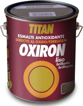 Titan cahersa- Pintura Oxiron Liso Tabaco 4lt Titan