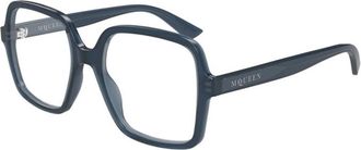 Alexander McQueen Optical Frame - Dames - Brillen - Grijs - 52 MM - Accessoires