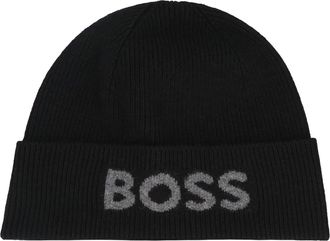 HUGO BOSS Knit Cap With Logo