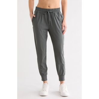 Zella On the Move Pocket Joggers in Green Urban at Nordstrom Rack, Size X-Large