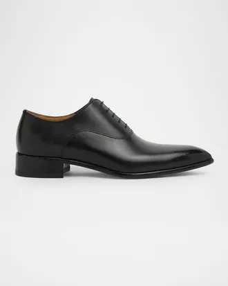 Christian Louboutin Mens Pelvis Leather Oxford Shoes