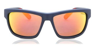 Polaroid PLD 7031/S 8RU/OZ Mens Sunglasses Blue Size 59
