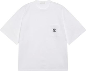 Versace Hombre, Camisetas, Blanco, Talla: XL