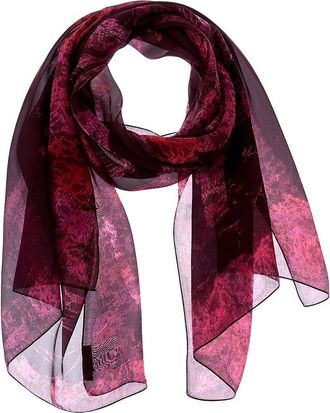 Jimmy Choo London Logo Silk Scarf