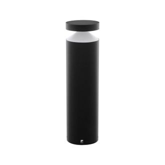 Loops IP44 Outdoor Pedestal Light Black Cast Aluminium 11W Built in LED Post