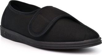 Generic Mens Wide Fit Slippers Mens Extra Large Slippers Size 10 Extra Large Slipper Size 7 Machine Washable Slipper Touch Fastening Wide Machine Washable Rub